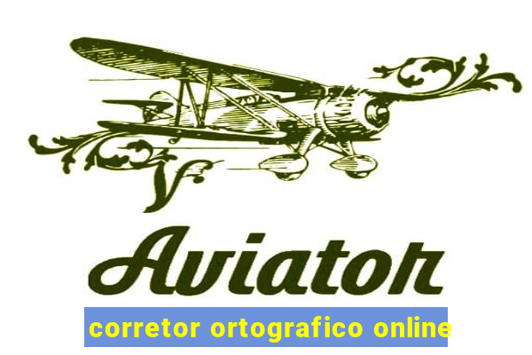 corretor ortografico online